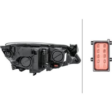 1EG 010 011-311 Hauptscheinwerfer