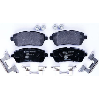 Hella Pagid | Bremsbelagsatz, Scheibenbremse | 8DB 355 013-211
