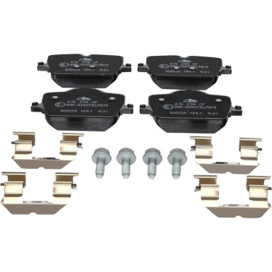 13.0460-5525.2 Bremsbelagsatz, Scheibenbremse