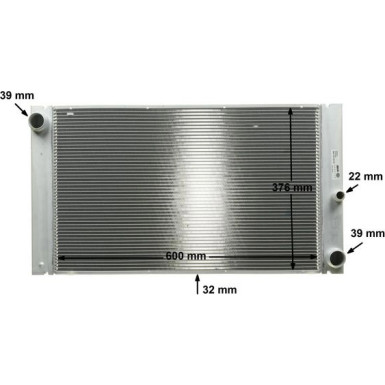 CR 1093 000P Kühler, Motorkühlung BEHR *** PREMIUM LINE *** CR 1093 000P Kühler, Motorkühlung BEHR *** PREMIUM LINE ***