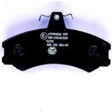 Hella | Bremsbelagsatz, Scheibenbremse | 8DB 355 006-011