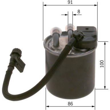 F 026 402 841 Kraftstofffilter F 026 402 841 Kraftstofffilter