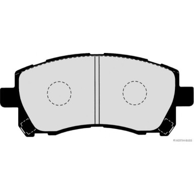 J3607013 Bremsbelagsatz, Scheibenbremse