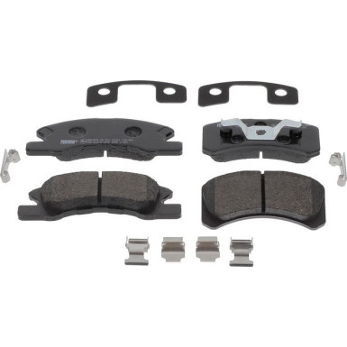 FDB1988 Bremsbelagsatz, Scheibenbremse PREMIER ECO FRICTION