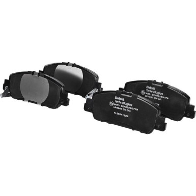 Delphi | Bremsbelagsatz, Scheibenbremse | LP3243