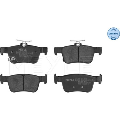 025 224 2915 Bremsbelagsatz, Scheibenbremse MEYLE-ORIGINAL: True to OE.