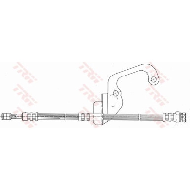 PHD628 Bremsschlauch