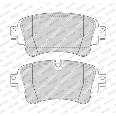 Ferodo Bremsbelagsatz, Scheibenbremse FUSE+ Technology FDB4807 Ferodo Bremsbelagsatz, Scheibenbremse FUSE+ Technology FDB4807