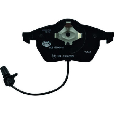 Hella Pagid | Bremsbelagsatz, Scheibenbremse | 8DB 355 008-411 Hella Pagid | Bremsbelagsatz, Scheibenbremse | 8DB 355 008-411