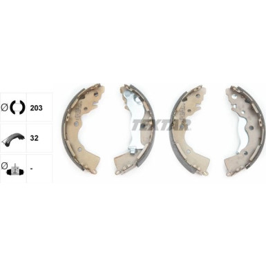 91068900 Bremsbackensatz 91068900 Bremsbackensatz