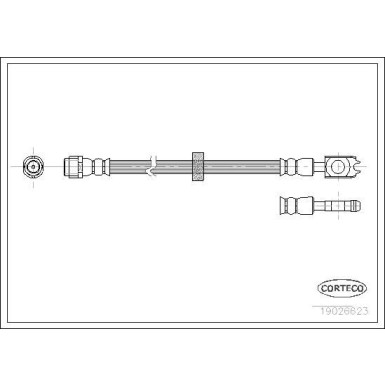 Corteco | Bremsschlauch | 19026623