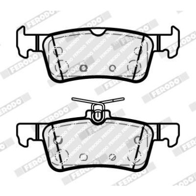 FDB5185 Bremsbelagsatz, Scheibenbremse PREMIER ECO FRICTION