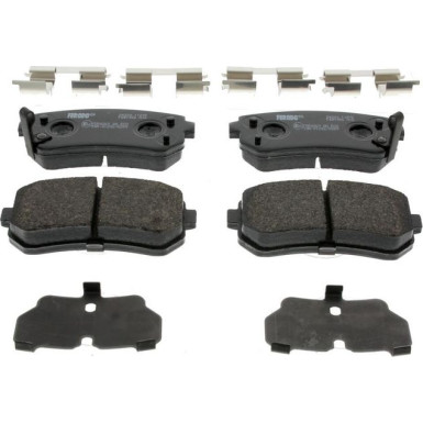 Ferodo | Bremsbelagsatz, Scheibenbremse | FDB1956