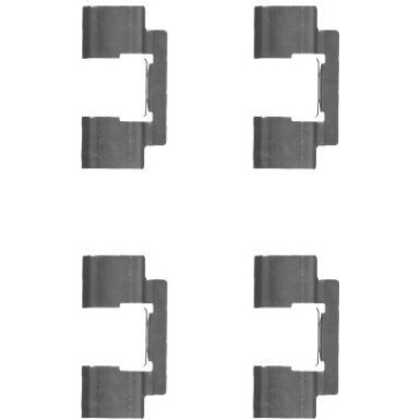 8DZ 355 204-611 Zubehörsatz, Scheibenbremsbelag