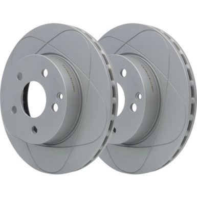 ATE PowerDisc 24.0325-0179.1 Bremsscheibe passend für MERCEDES-BENZ C-Klasse 288,0x25,0mm, 5x112,0, Belüftet, beschichtet, legiert/hochgekohlt