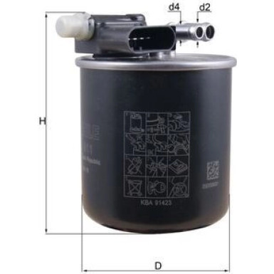 KL 911 Kraftstofffilter