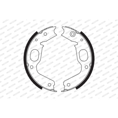 FSB663 Bremsbackensatz, Feststellbremse PREMIER FSB663 Bremsbackensatz, Feststellbremse PREMIER
