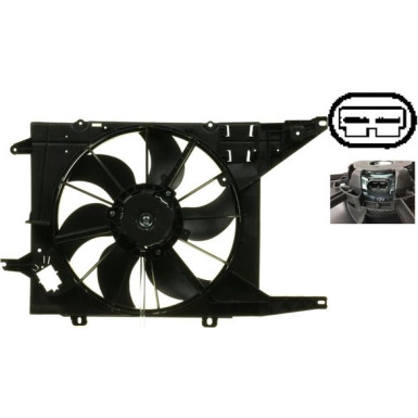 CFF 327 000S Lüfter, Motorkühlung BEHR CFF 327 000S Lüfter, Motorkühlung BEHR