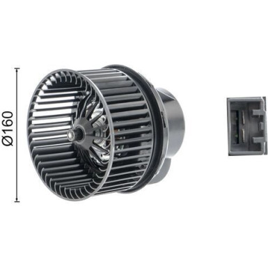 Mahle | Innenraumgebläse | AB 242 000P