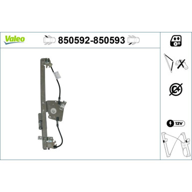 Valeo | Fensterheber | 850592