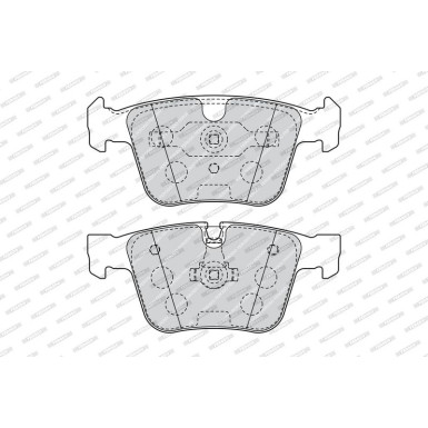 Ferodo Bremsbelagsatz, Scheibenbremse PREMIER ECO FRICTION FDB4413