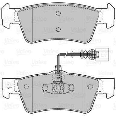 598946 Bremsbelagsatz, Scheibenbremse