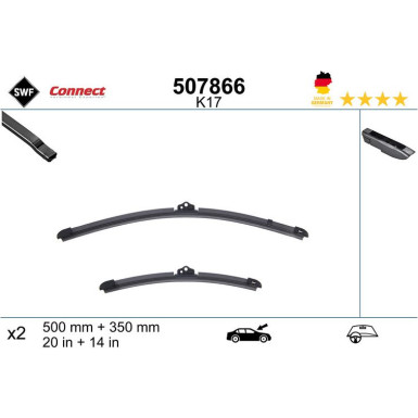 507866 Wischblatt CONNECT MADE IN GERMANY