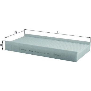 LA 232 Filter, Innenraumluft LA 232 Filter, Innenraumluft