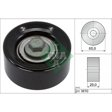 532 0936 10 Umlenk-/Führungsrolle, Keilrippenriemen