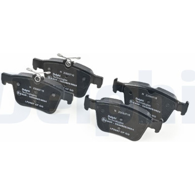 LP2697 Bremsbelagsatz, Scheibenbremse