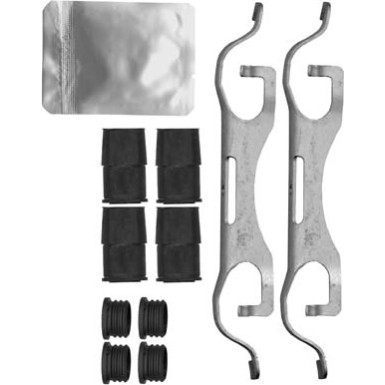 109-1887 Zubehörsatz, Scheibenbremsbelag GREENPARTS