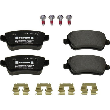 Ferodo | Bremsbelagsatz, Scheibenbremse | FDB1797