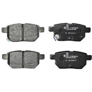 Delphi Bremsbelagsatz, Scheibenbremse LP2105