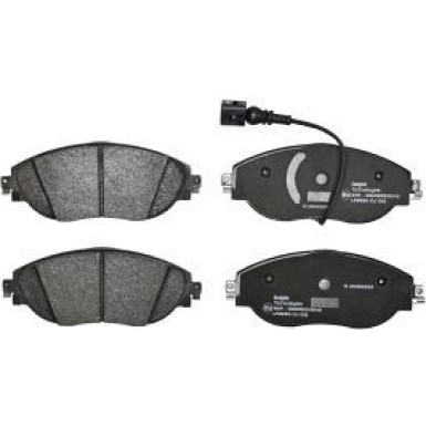 Delphi Bremsbelagsatz, Scheibenbremse LP2250