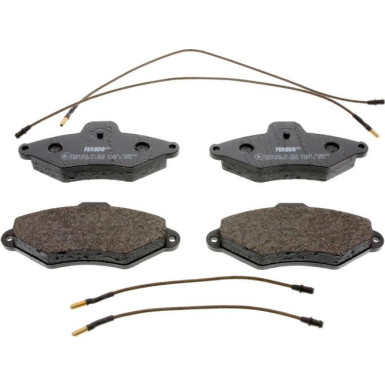 Ferodo Bremsbelagsatz, Scheibenbremse PREMIER ECO FRICTION FDB874