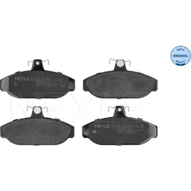 Meyle Bremsbelagsatz, Scheibenbremse MEYLE-ORIGINAL: True to OE 025 212 6617