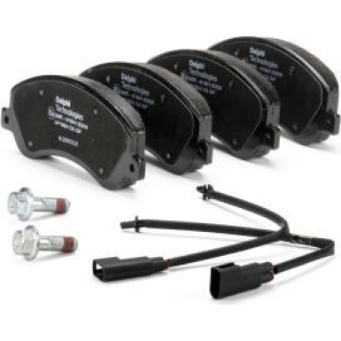 Delphi Bremsbelagsatz, Scheibenbremse LP1954