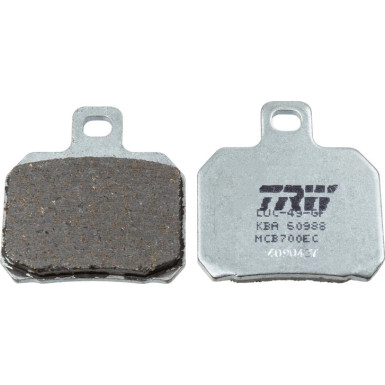 TRW | Bremsbelagsatz, Scheibenbremse | MCB700EC