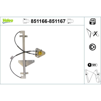 Valeo | Fensterheber | 851166 Valeo | Fensterheber | 851166