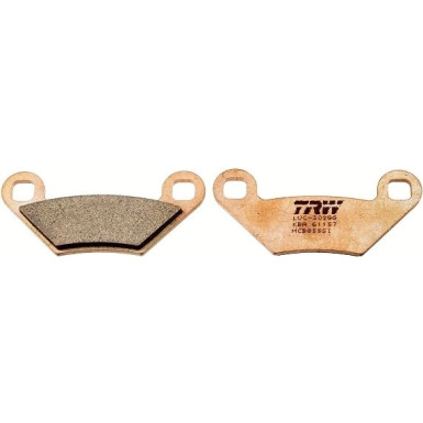 TRW | Bremsbelagsatz, Scheibenbremse | MCB855SI