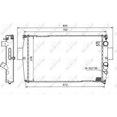 51538 Kühler, Motorkühlung 51538 Kühler, Motorkühlung