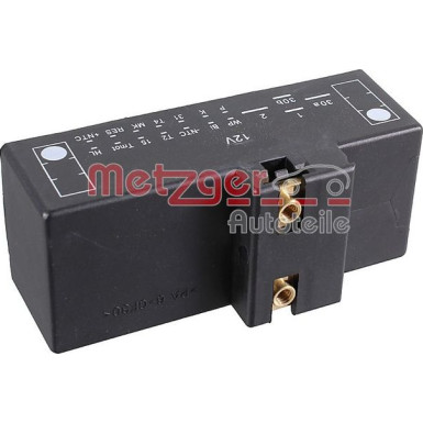 Metzger | Steuergerät, Elektrolüfter Motorkühlung | 0917761