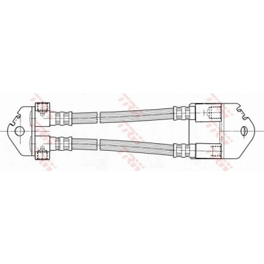 TRW | Bremsschlauch | PHA499