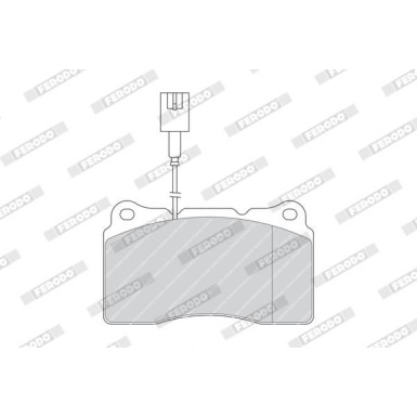 Ferodo | Bremsbelagsatz, Scheibenbremse | FDB1334