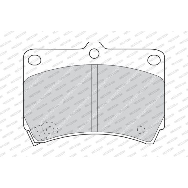 FDB715 Bremsbelagsatz, Scheibenbremse PREMIER ECO FRICTION
