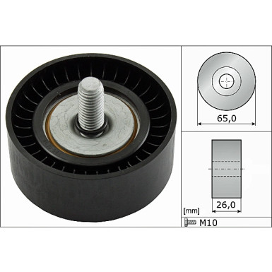 532 0479 10 Umlenk-/Führungsrolle, Keilrippenriemen