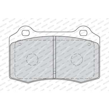 FDB1957 Bremsbelagsatz, Scheibenbremse PREMIER ECO FRICTION