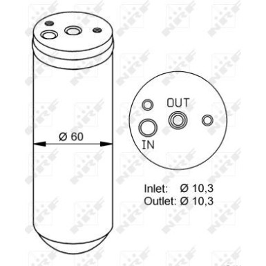 NRF Trockner, Klimaanlage EASY FIT 33293
