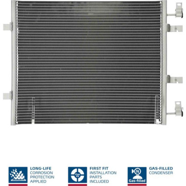 Nissens | Kondensator, Klimaanlage | 940147