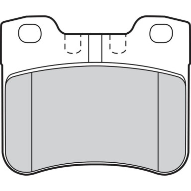 Valeo Bremsbelagsatz, Scheibenbremse ESSENTIAL 301360